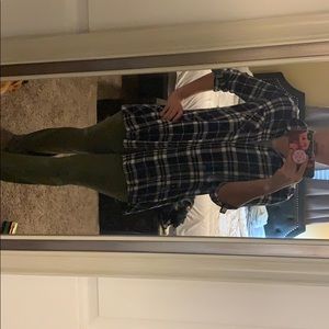 Motherhood maternity flannel shirts